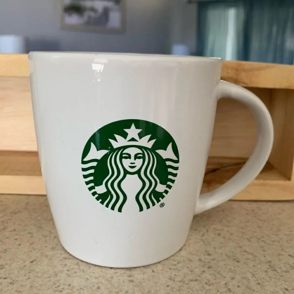 Starbucks Green Logo Collectible 12 oz. Coffee Mug